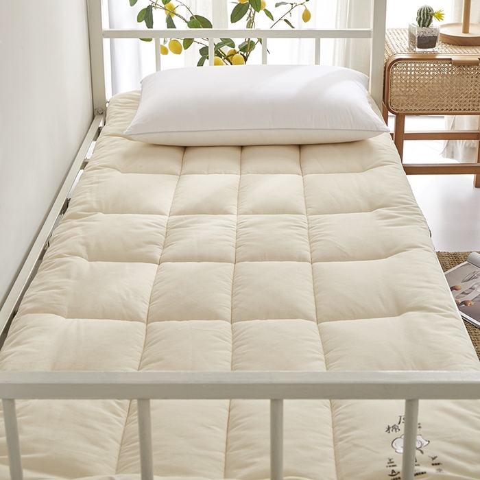 91家纺网 家纺一手货源 找家纺 贝尔 PELLHOMEA类新疆棉花床垫双人床薄垫子天然棉絮床褥垫被可定制纯棉加厚垫可抖音代发 原棉床垫-上下铺