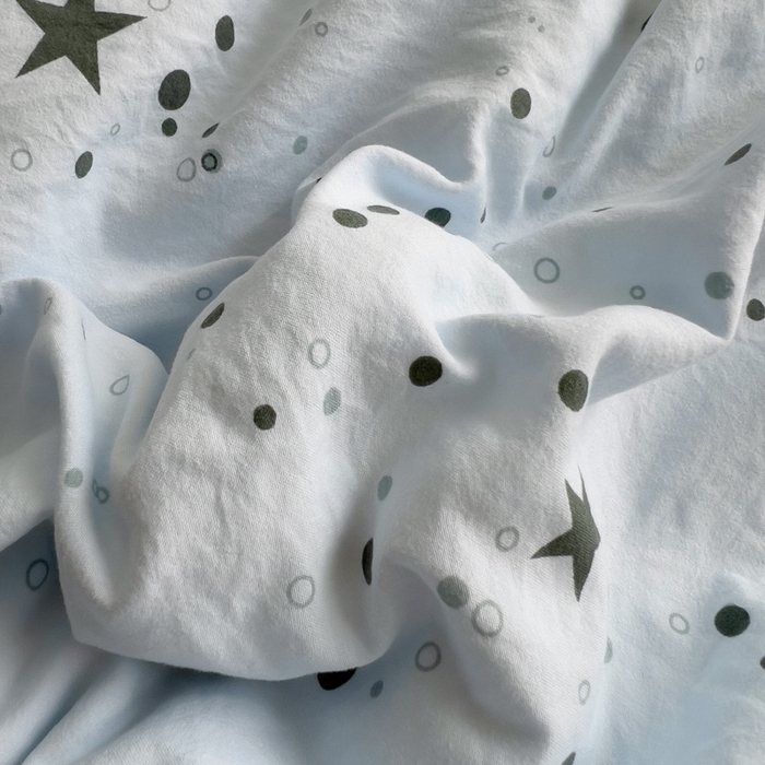 91家纺网 家纺一手货源 找家纺 易辰美 2025新款水洗棉毛巾绣卡通四件套 篮球小象