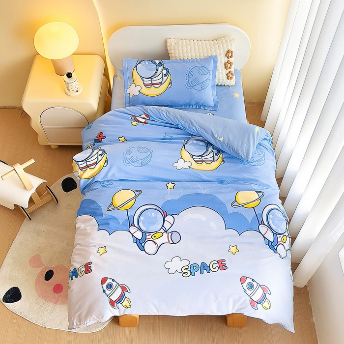 91家纺网 家纺一手货源 找家纺 （总）梵赫家纺 2025新款全棉小版三件套