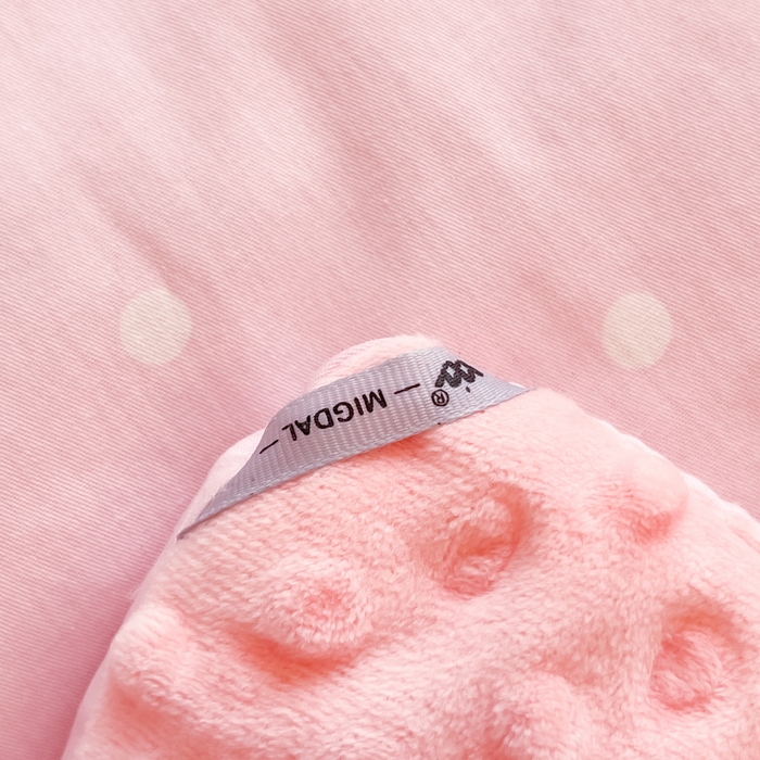 91家纺网 家纺一手货源 找家纺 暮思家居 2025新款正版授权三丽鸥A版纯棉B版安抚豆豆绒春秋被冬被豆豆被被子被芯系列 豆豆被-蝴蝶结美乐蒂