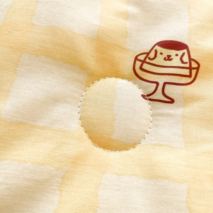 91家纺网 家纺一手货源 找家纺 暮思家居 2025新款正版授权三丽鸥A版纯棉B版安抚豆豆绒春秋被冬被豆豆被被子被芯系列 豆豆被-焦糖布丁狗