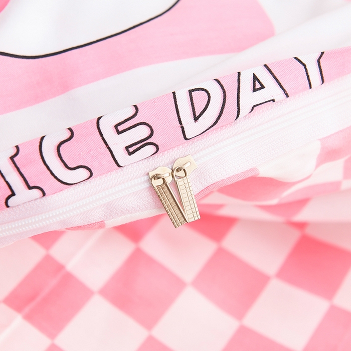 91家纺网 家纺一手货源 找家纺 梵赫家纺 2025新款全棉小版三件套 格格兔