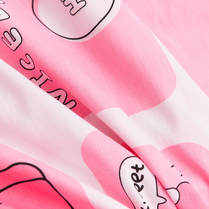 91家纺网 家纺一手货源 找家纺 梵赫家纺 2025新款全棉小版三件套 格格兔