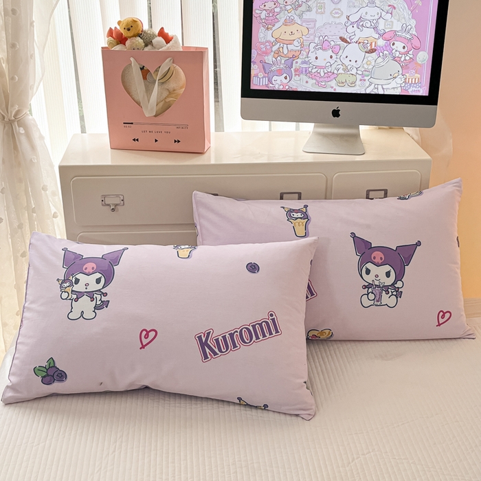 91家纺网 家纺一手货源 找家纺 暮思家居 2025新款正版授权三丽鸥A版纯棉B版安抚豆豆绒春秋被冬被豆豆被被子被芯系列 豆豆被-甜甜库洛米