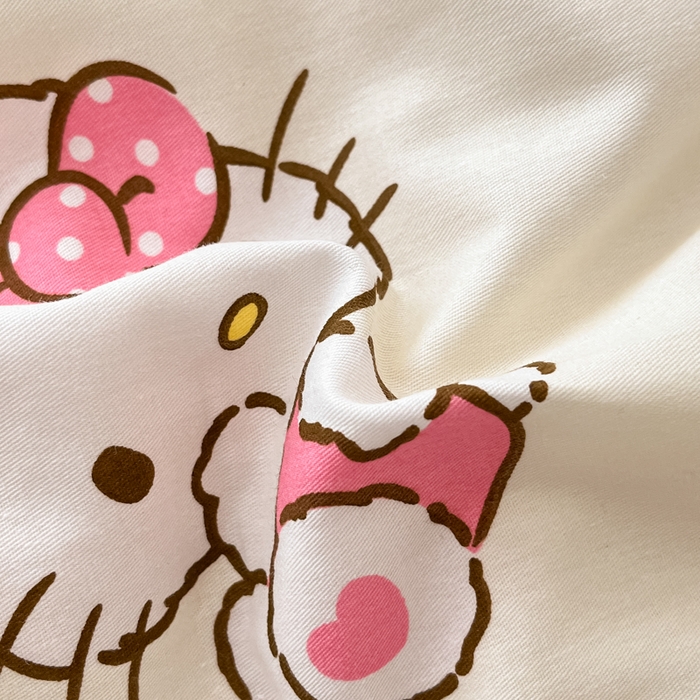 91家纺网 家纺一手货源 找家纺 暮思家居 2025新款正版授权三丽鸥A版纯棉B版安抚豆豆绒春秋被冬被豆豆被被子被芯系列 豆豆被-公主kt