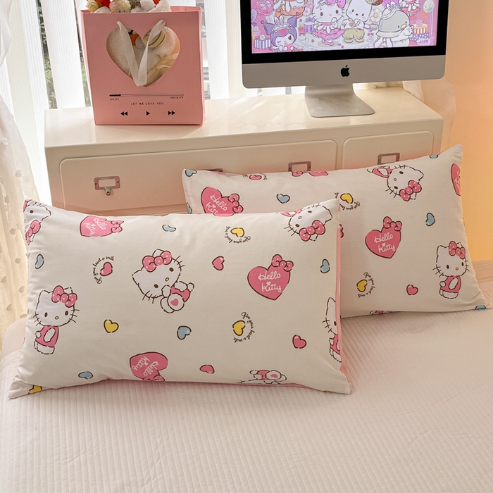 91家纺网 家纺一手货源 找家纺 暮思家居 2025新款正版授权三丽鸥A版纯棉B版安抚豆豆绒春秋被冬被豆豆被被子被芯系列 豆豆被-公主kt