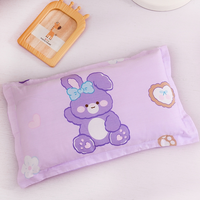 91家纺网 家纺一手货源 找家纺 梵赫家纺 2025新款全棉小版三件套 梦幻兔