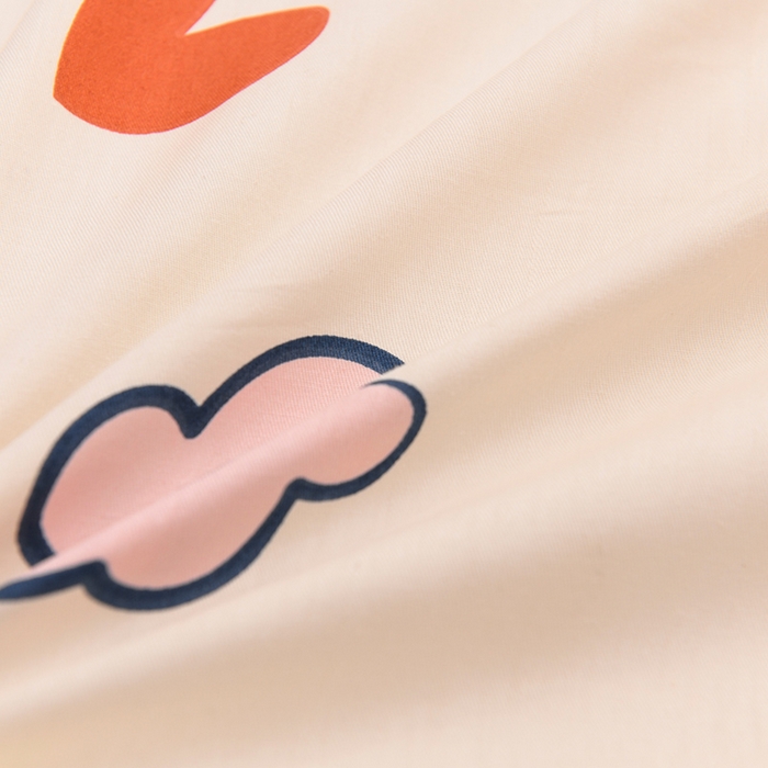 91家纺网 家纺一手货源 找家纺 梵赫家纺 2025新款全棉小版三件套 甜味兔兔