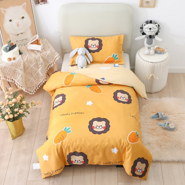 91家纺网 家纺一手货源 找家纺 梵赫家纺 2025新款全棉小版三件套 辛巴