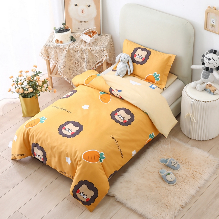 91家纺网 家纺一手货源 找家纺 梵赫家纺 2025新款全棉小版三件套 辛巴