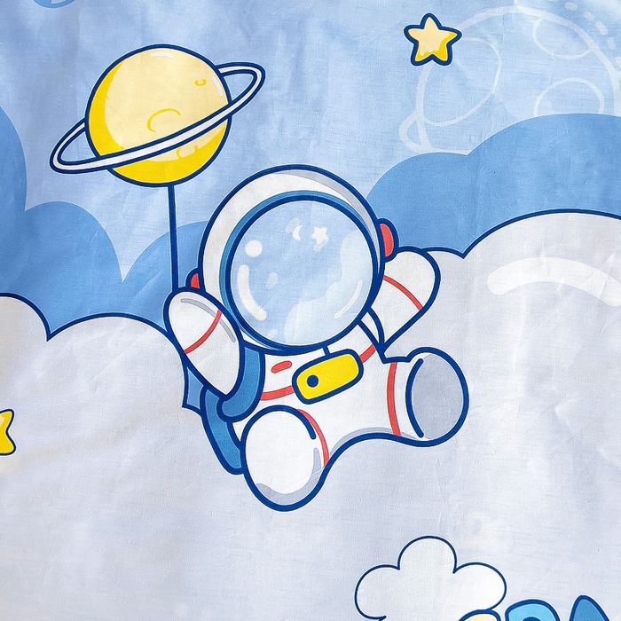 91家纺网 家纺一手货源 找家纺 梵赫家纺 2025新款全棉小版三件套 宇航小将