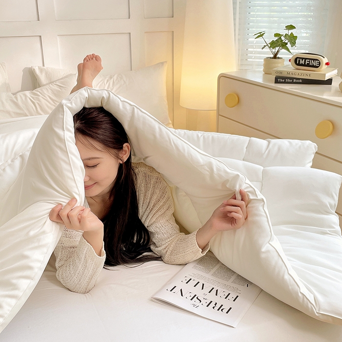 91家纺网 家纺一手货源 找家纺 （总）VIP被业 2025新款磨毛纯色冬被四季被子大豆棉被子被芯