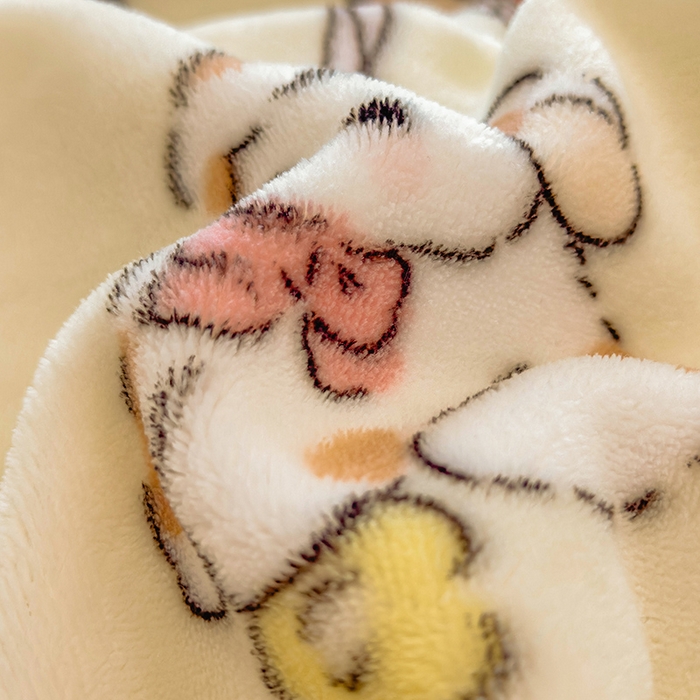 91家纺网 家纺一手货源 找家纺 摩妮卡 摩妮卡 2025新款加厚款小清新牛奶绒印花四件套床单款床笠单被套 萌宠乐园