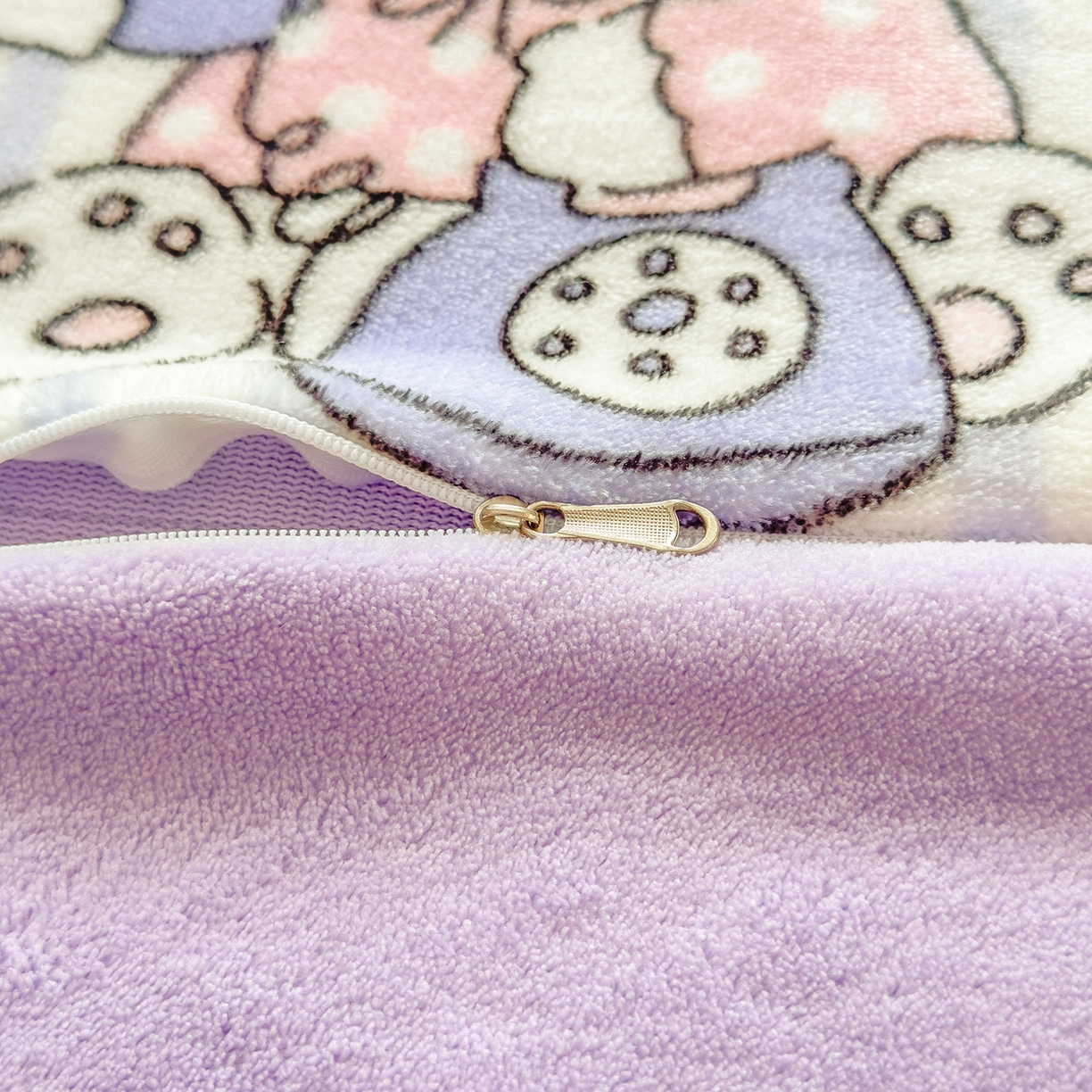 91家纺网 家纺一手货源 找家纺 摩妮卡 摩妮卡 2025新款加厚款小清新牛奶绒印花四件套床单款床笠单被套 萌兔小屋