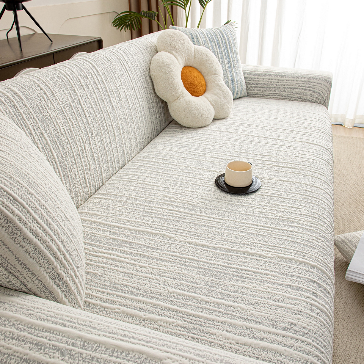 91家纺网 家纺一手货源 找家纺 （总）沐沐家纺 2025新款星弦沙发套