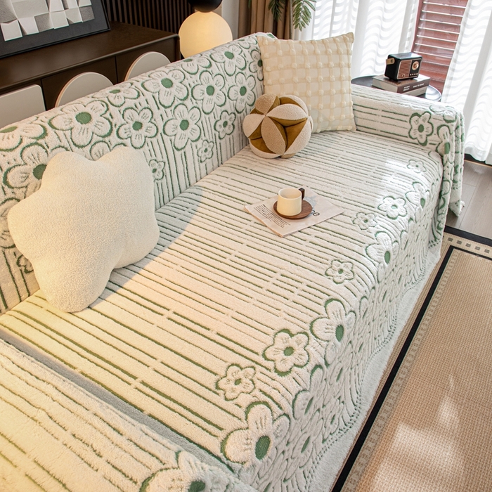 （总）沐沐家纺 2026新款花沁沙发巾