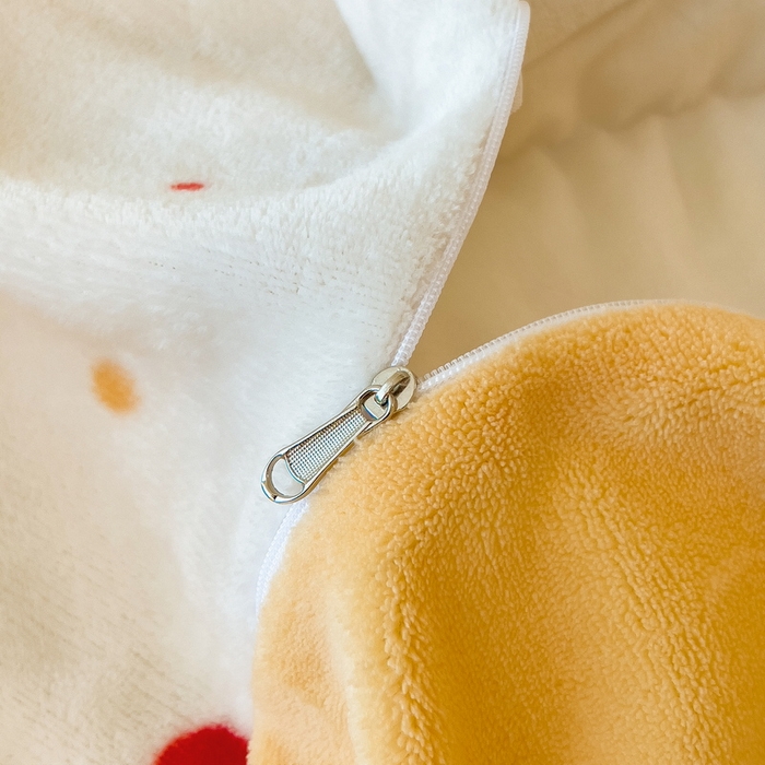 91家纺网 家纺一手货源 找家纺 丝羽坊 2025新款A类大版牛奶绒印花四件套 南瓜派