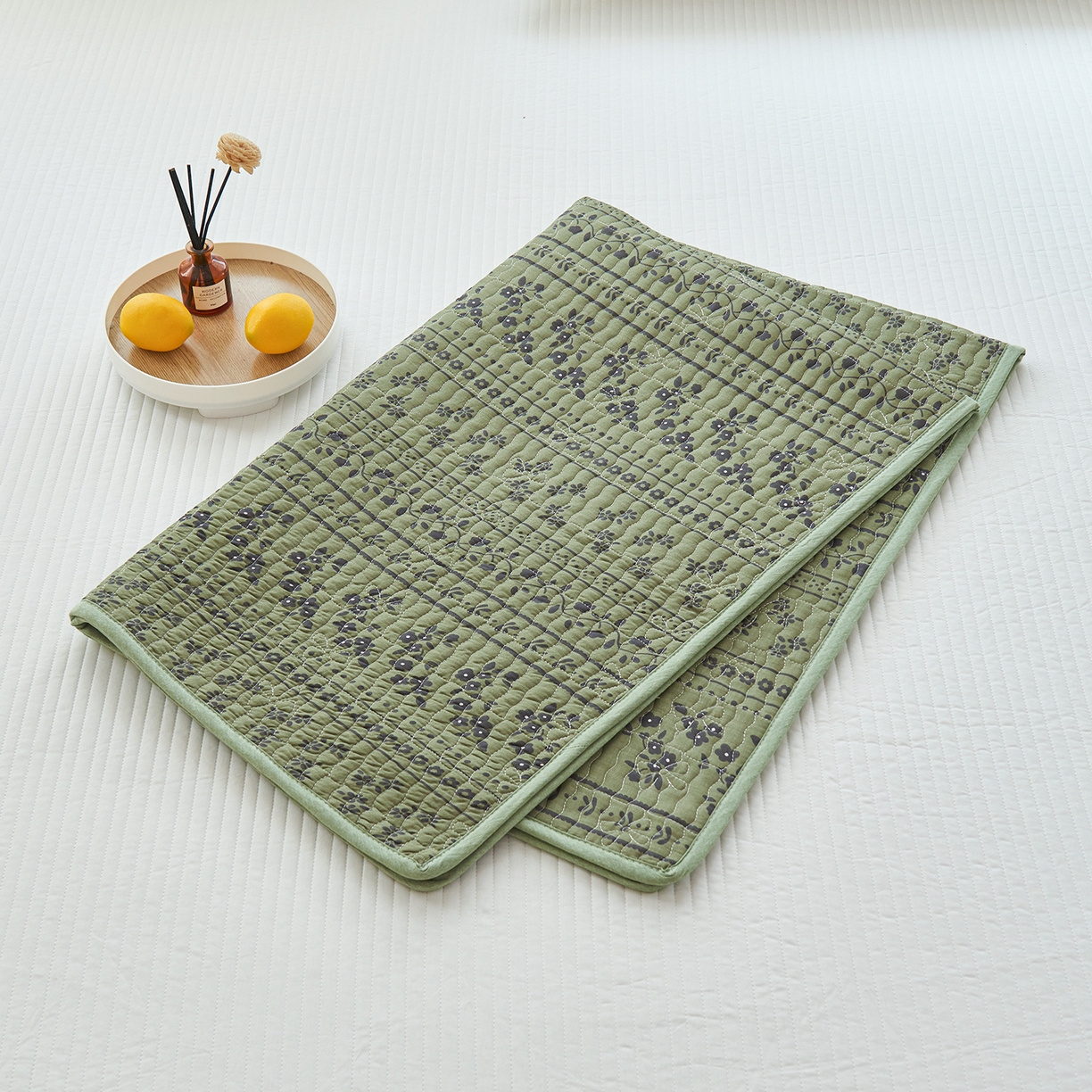 91家纺网 家纺一手货源 找家纺 （总）拾小柒 2025年新款全棉双层纱防水隔脏姨妈垫护理垫隔尿垫