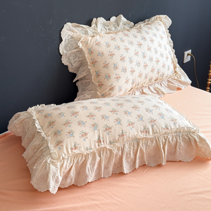 91家纺网 家纺一手货源 找家纺 狂想家 2025新款全棉纯棉法式复古风四件套 假日庄园