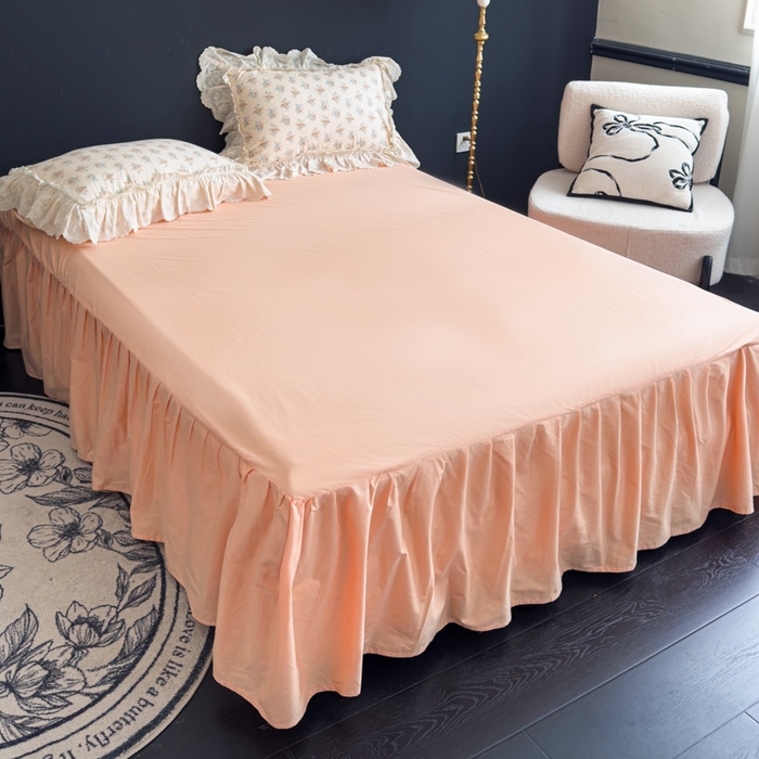 91家纺网 家纺一手货源 找家纺 狂想家 2025新款全棉纯棉法式复古风四件套 假日庄园