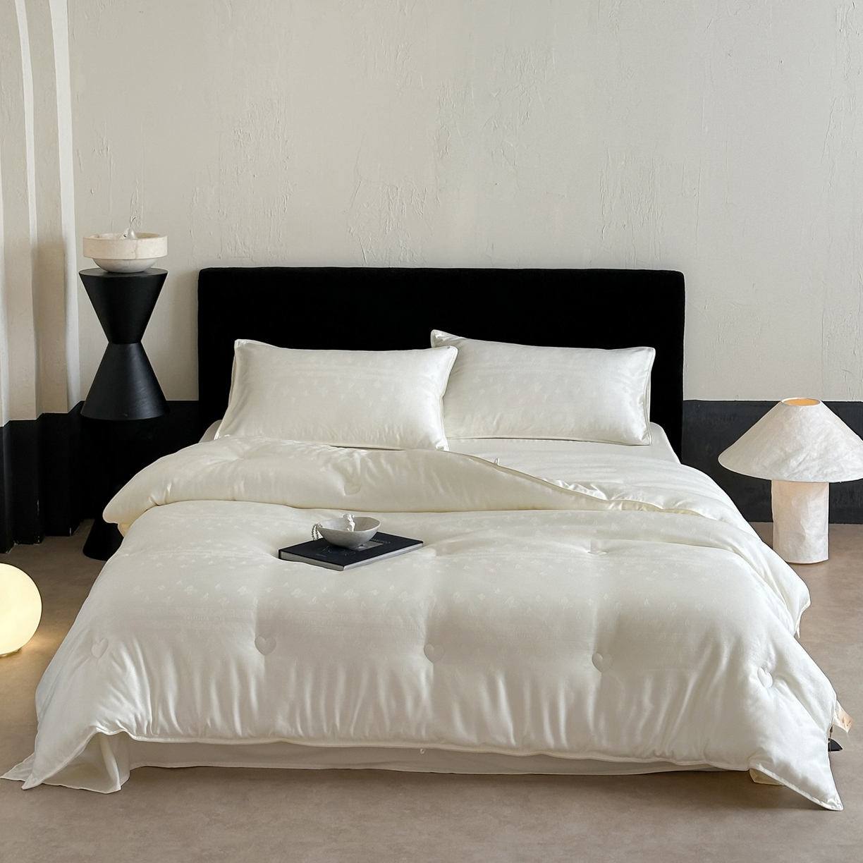 91家纺网 家纺一手货源 找家纺 一加一 2025新款锦瑟御丝提花蚕丝大豆中科抗菌被子被芯 绮梦幻蝶