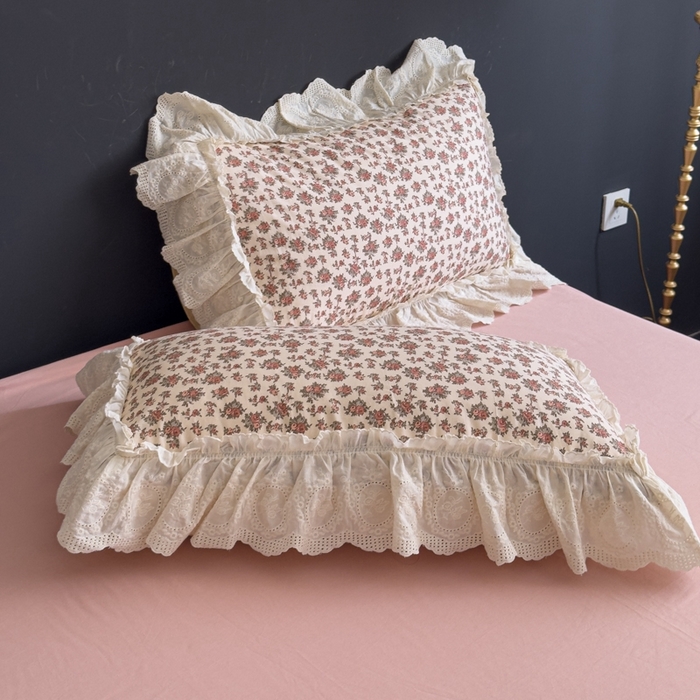 91家纺网 家纺一手货源 找家纺 狂想家 2025新款全棉纯棉法式复古风四件套 秋日风铃