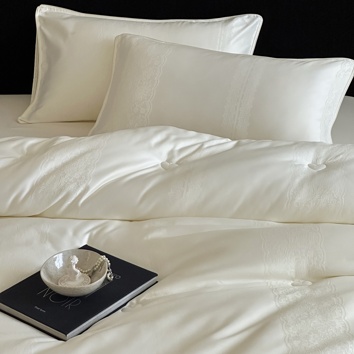 91家纺网 家纺一手货源 找家纺 一加一 2025新款锦瑟御丝提花蚕丝大豆中科抗菌被子被芯 柔眠逸梦