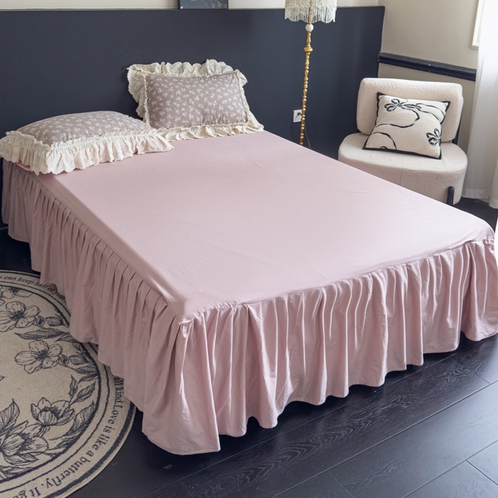 91家纺网 家纺一手货源 找家纺 狂想家 2025新款全棉纯棉法式复古风四件套 藤蔓紫心