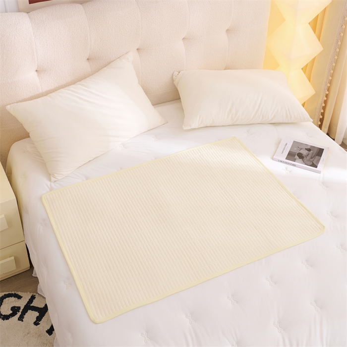 91家纺网 家纺一手货源 找家纺 （总）拾小柒 2025新款全棉色织水洗棉防水隔脏姨妈垫护理垫