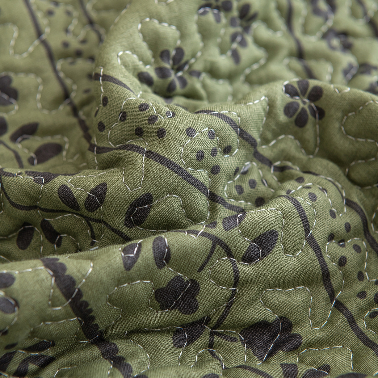 91家纺网 家纺一手货源 找家纺 （总）拾小柒 2025年新款全棉双层纱床护垫纯棉防滑床盖床褥子软床垫