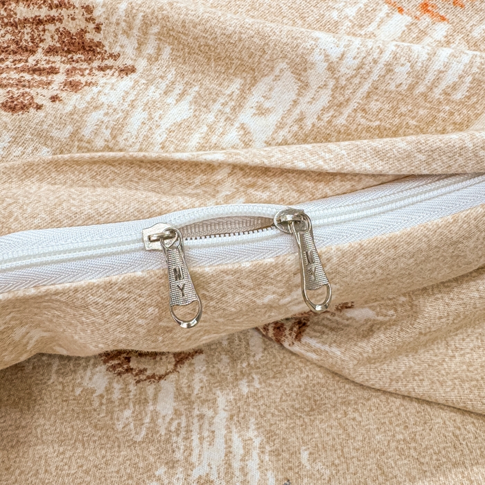 91家纺网 家纺一手货源 找家纺 木易家居 2026新款100%全棉纯棉加厚四件套（礼盒包装）（提供买家秀） 巴达木-咖