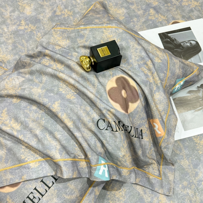 91家纺网 家纺一手货源 找家纺 木易家居 2026新款100%全棉纯棉加厚四件套（礼盒包装）（提供买家秀） 华贵之旅