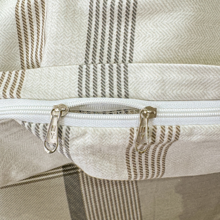 91家纺网 家纺一手货源 找家纺 木易家居 2026新款100%全棉纯棉加厚四件套（礼盒包装）（提供买家秀） 皇家风情-咖