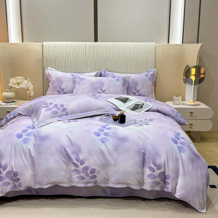 91家纺网 家纺一手货源 找家纺 木易家居 2026新款100%全棉纯棉加厚四件套（礼盒包装）（提供买家秀） 梦华录