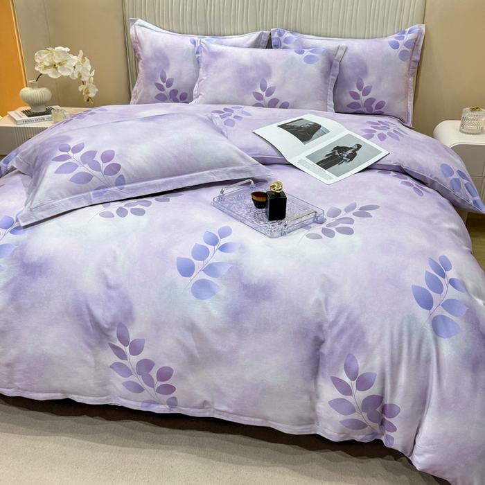 91家纺网 家纺一手货源 找家纺 木易家居 2026新款100%全棉纯棉加厚四件套（礼盒包装）（提供买家秀） 梦华录