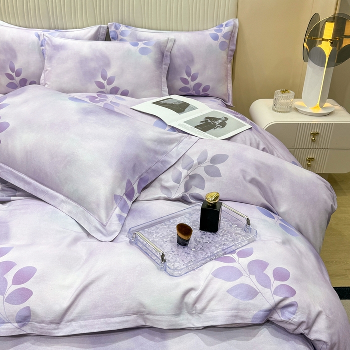 91家纺网 家纺一手货源 找家纺 木易家居 2026新款100%全棉纯棉加厚四件套（礼盒包装）（提供买家秀） 梦华录