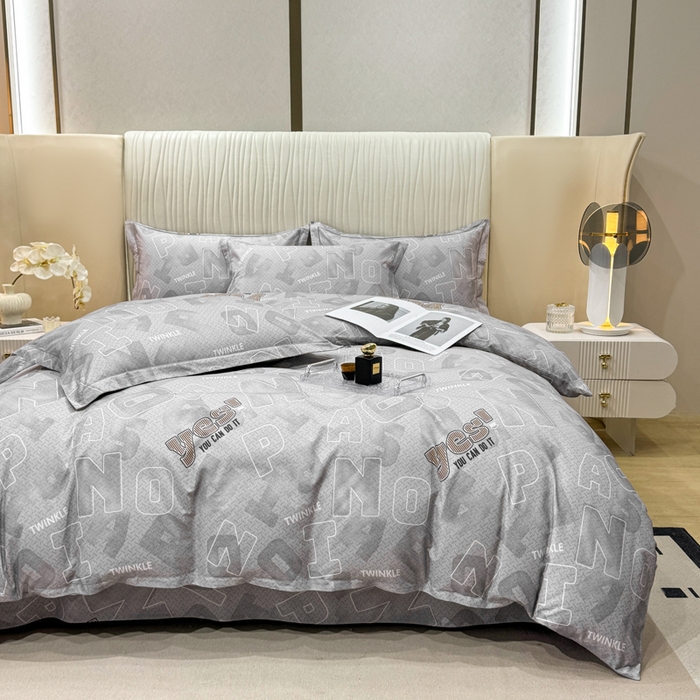 91家纺网 家纺一手货源 找家纺 木易家居 2026新款100%全棉纯棉加厚四件套（礼盒包装）（提供买家秀） 时尚元素