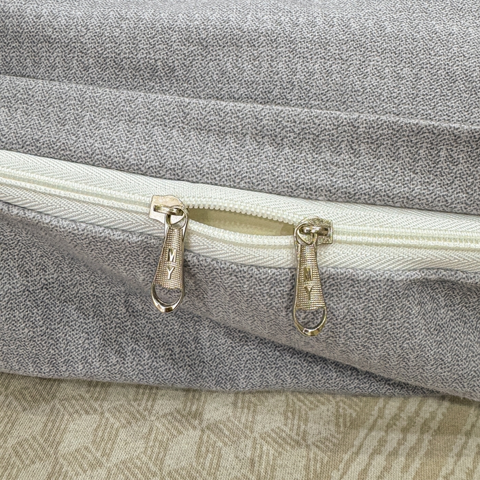 91家纺网 家纺一手货源 找家纺 木易家居 2026新款100%全棉纯棉加厚四件套（礼盒包装）（提供买家秀） 肖邦-灰