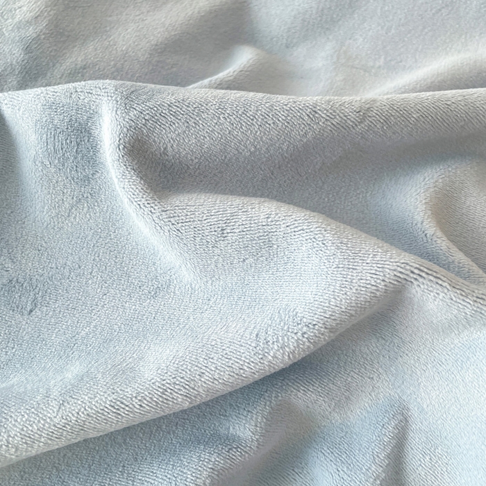 91家纺网 家纺一手货源 找家纺 顺兴家居 2025新款简约纯色双拼牛奶绒四件套（风格一） 婴儿蓝+粉玉