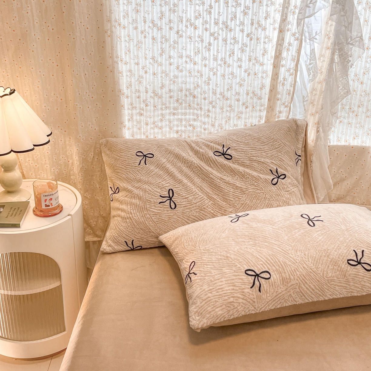 91家纺网 家纺一手货源 找家纺 （总）顺兴家居 2025新款高克重230克雕花牛奶绒四件套