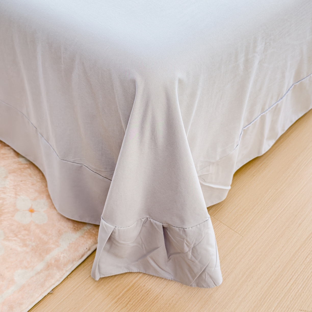 91家纺网 家纺一手货源 找家纺 橘子家 2025新款云纱四件套 芳草集