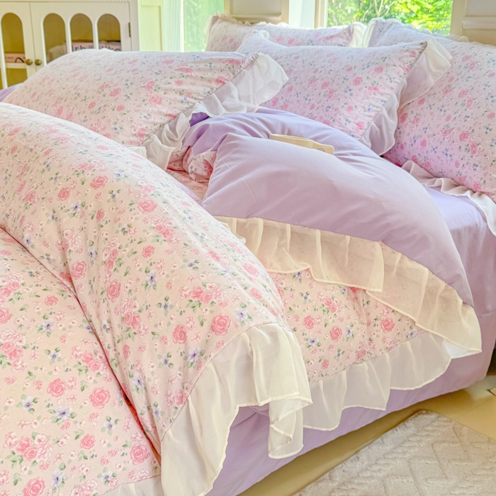 橘子家 2025新款云纱四件套 甜梦