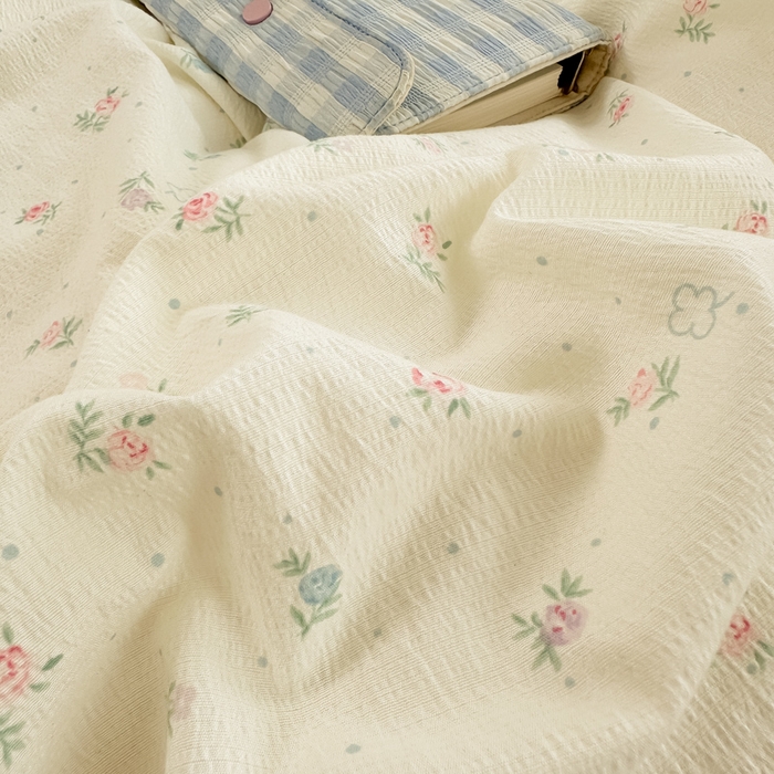 91家纺网 家纺一手货源 找家纺 尚美 2025新款法式小黑边云感四件套床盖款 清晰