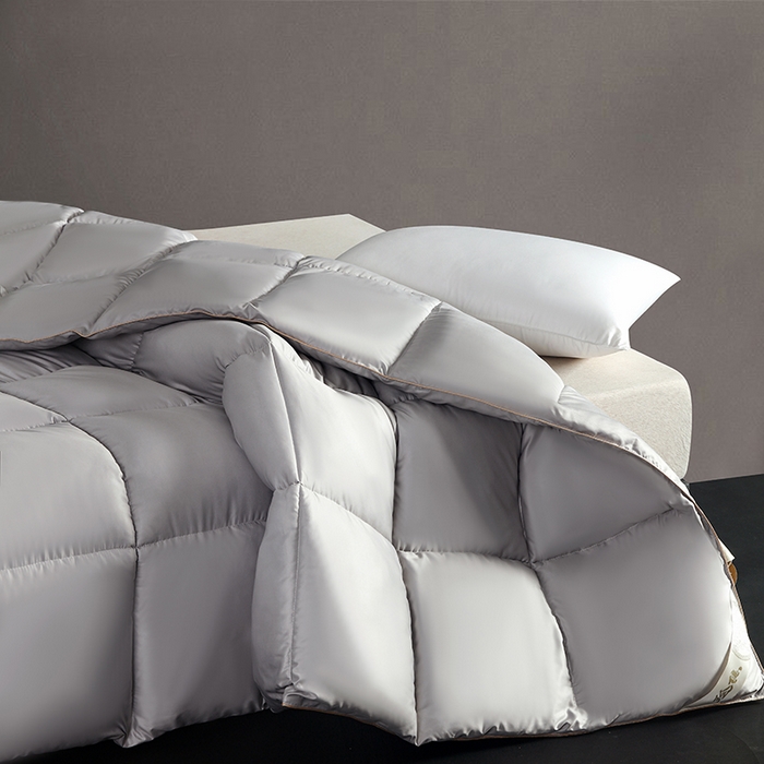 91家纺网 家纺一手货源 找家纺 （总）2025新款加厚羽丝绒被子酒店被芯被子白丝绒棉被空调被（提供买家秀）