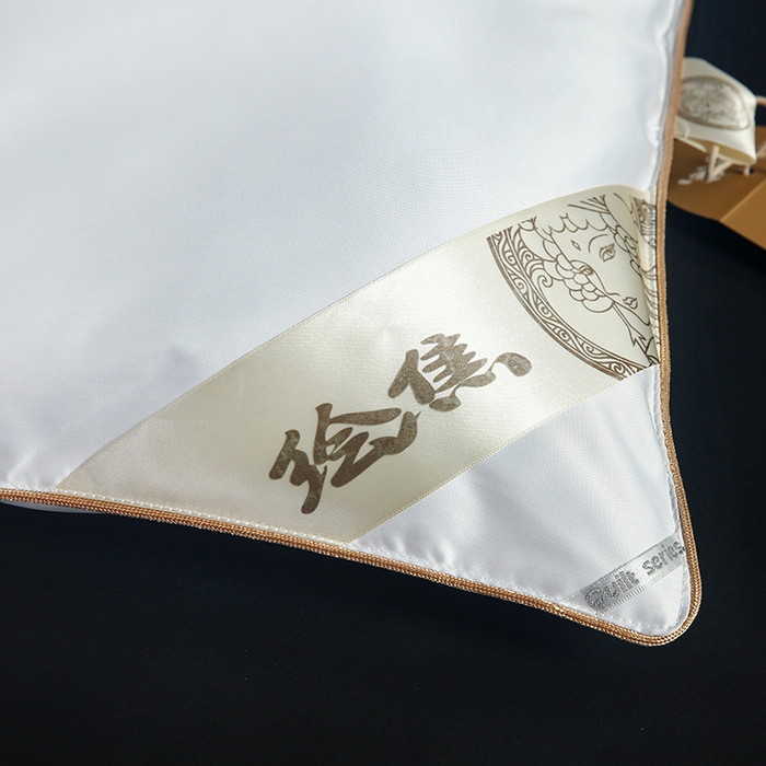 91家纺网 家纺一手货源 找家纺 2025新款加厚羽丝绒被子酒店被芯被子白丝绒棉被空调被（提供买家秀） 暖白色