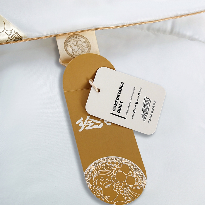 91家纺网 家纺一手货源 找家纺 2025新款加厚羽丝绒被子酒店被芯被子白丝绒棉被空调被（提供买家秀） 暖白色