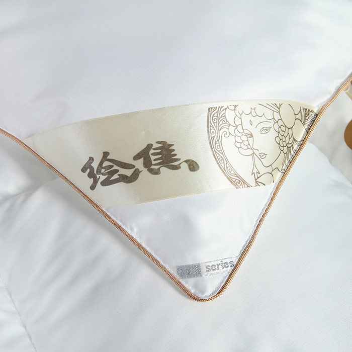 91家纺网 家纺一手货源 找家纺 2025新款加厚羽丝绒被子酒店被芯被子白丝绒棉被空调被（提供买家秀） 暖白色