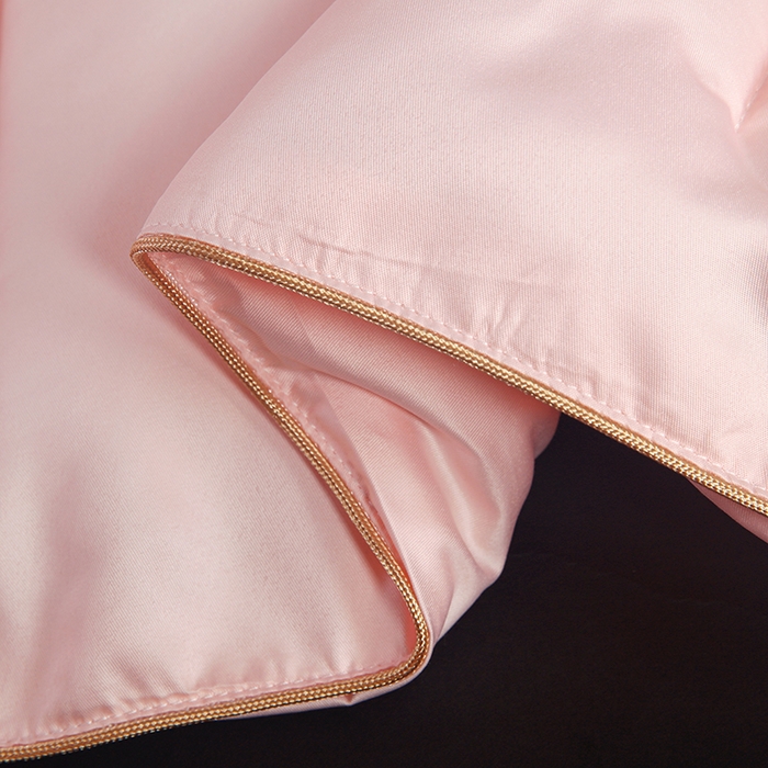 91家纺网 家纺一手货源 找家纺 2025新款加厚羽丝绒被子酒店被芯被子白丝绒棉被空调被（提供买家秀） 暖玉色