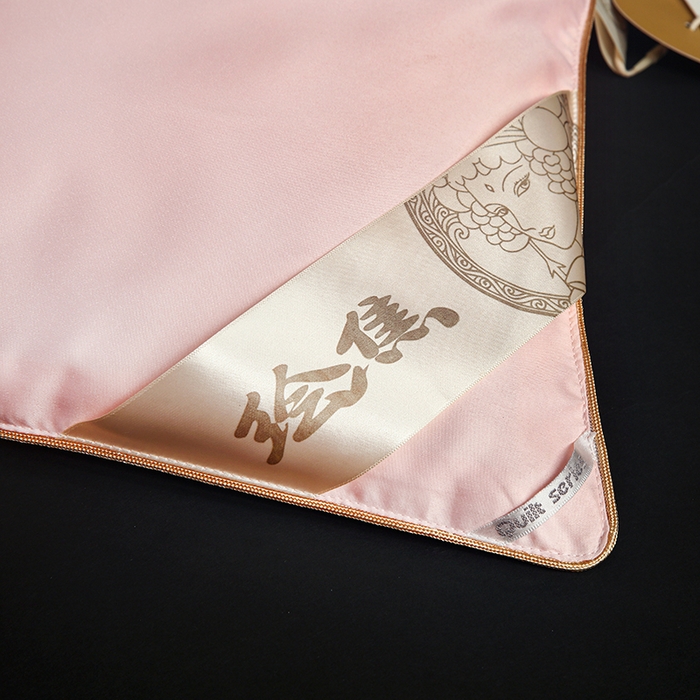 91家纺网 家纺一手货源 找家纺 2025新款加厚羽丝绒被子酒店被芯被子白丝绒棉被空调被（提供买家秀） 暖玉色