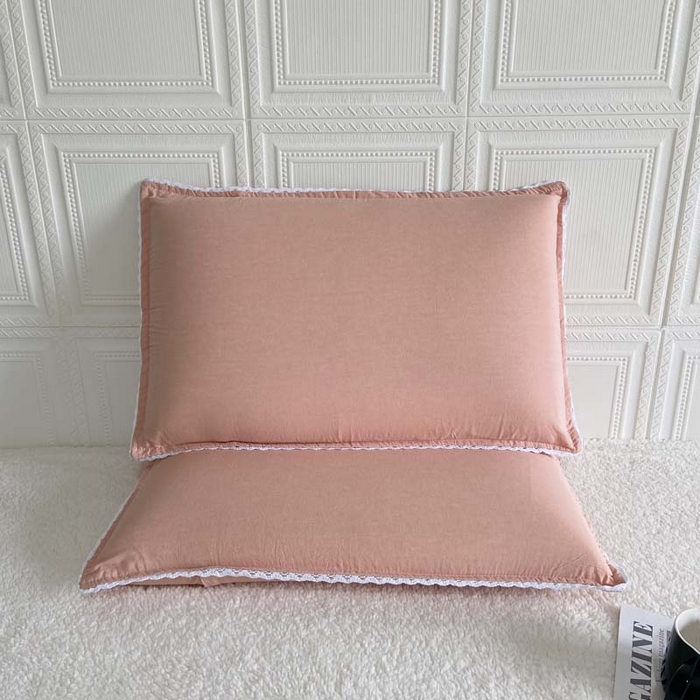 91家纺网 家纺一手货源 找家纺 （总）卡奥家纺 2025新款A类纯棉色织枕套单枕套枕套单件